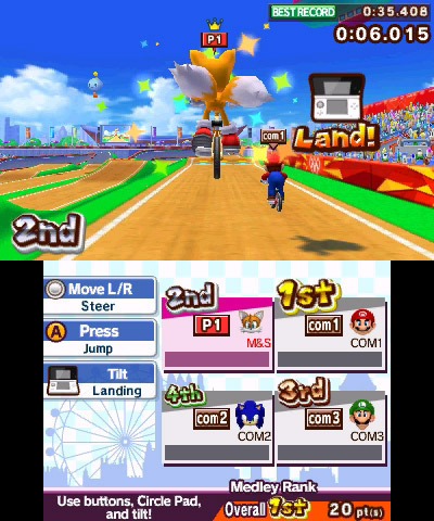 Images Mario & Sonic aux JO 2012