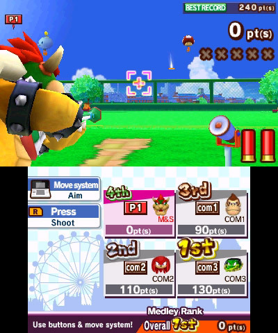 Images Mario & Sonic aux JO 2012