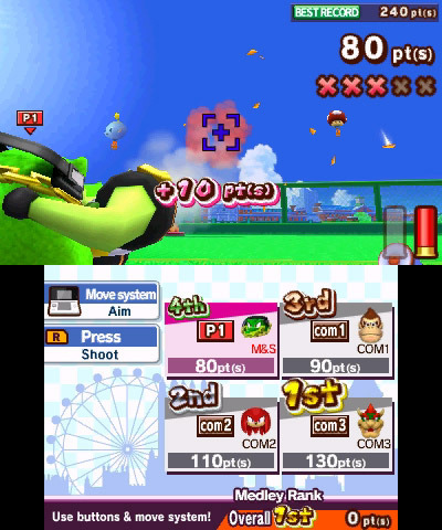 Images Mario & Sonic aux JO 2012