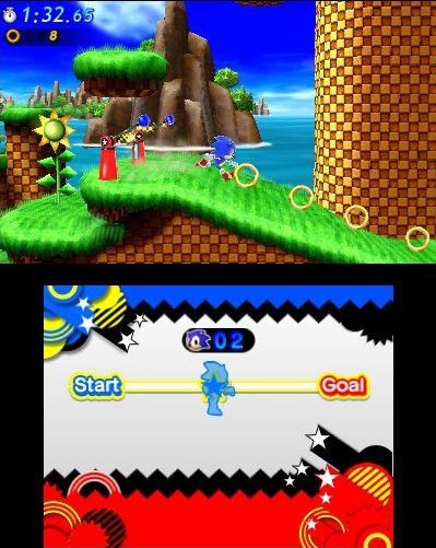 Screens Sonic Generations 3DS