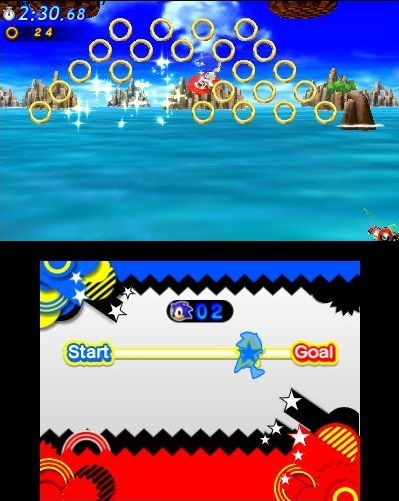 Screens Sonic Generations 3DS