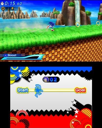 Screens Sonic Generations 3DS