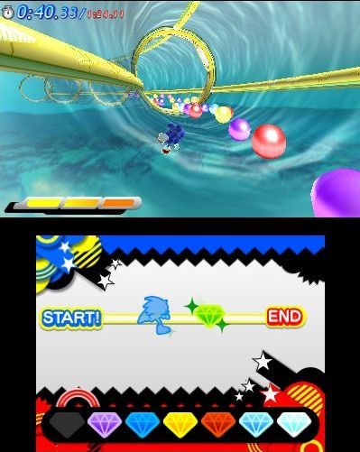 Screens Sonic Generations 3DS