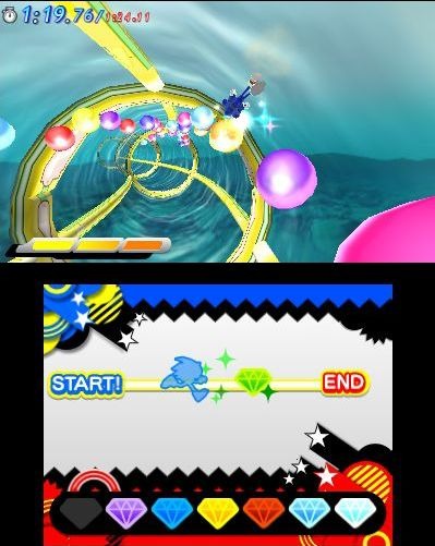 Screens Sonic Generations 3DS