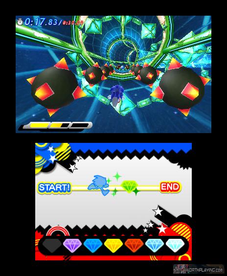 Screens Sonic Generations 3DS