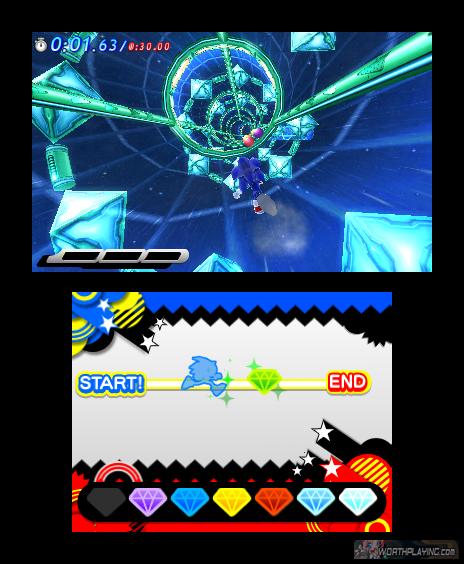 Screens Sonic Generations 3DS