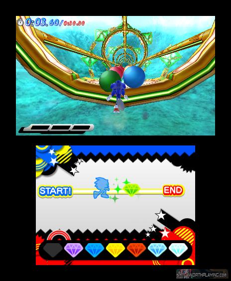Screens Sonic Generations 3DS
