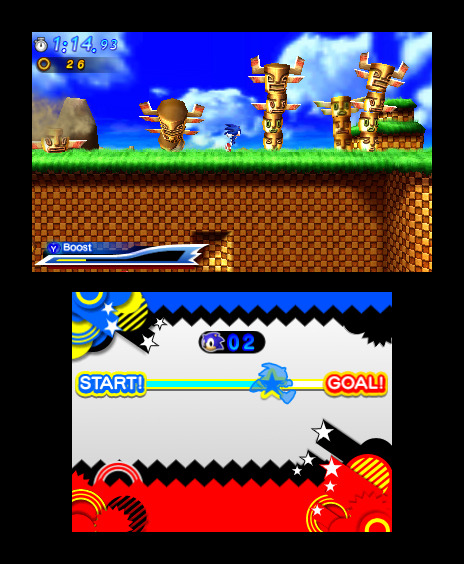 Sonic Generations : images 3DS