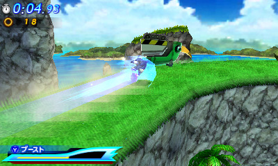 Screens Sonic Generations 3DS