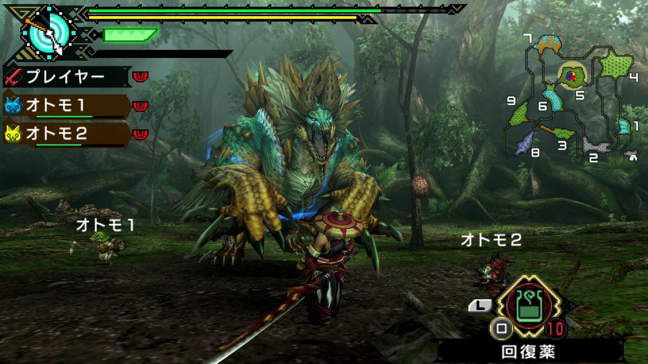Screens Monster Hunter Portable 3rd HD