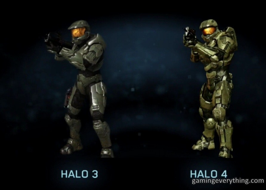 Halo 4 : le comparo avec Halo 3