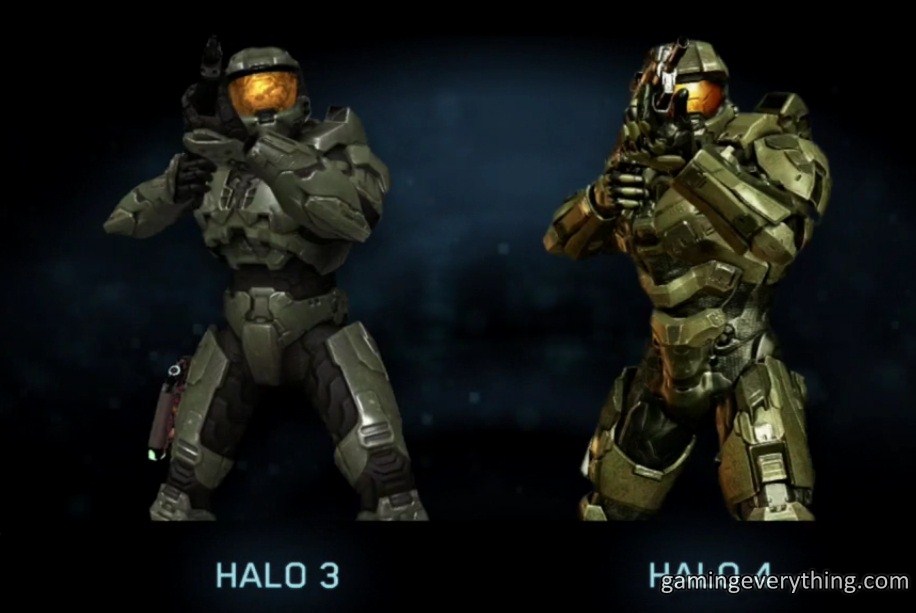Halo 4 : le comparo avec Halo 3