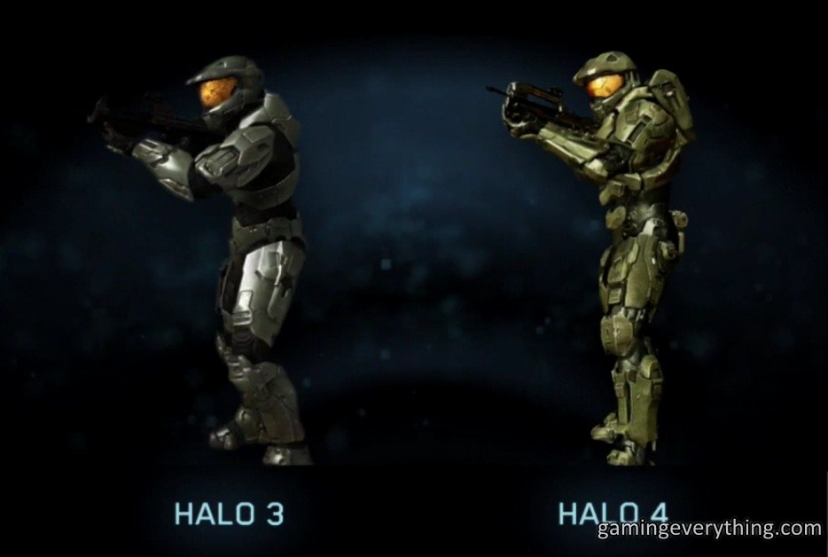 Halo 4 : le comparo avec Halo 3