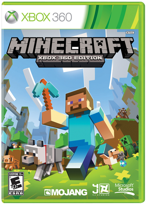 Minecraft 360 : la version boîte en Europe