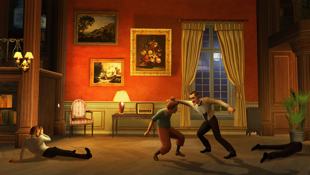 Screens Tintin and the Secret of the Unicorn
