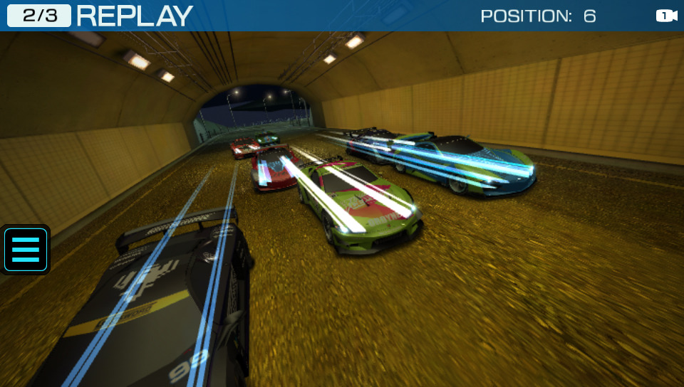 Screens Ridge Racer Vita