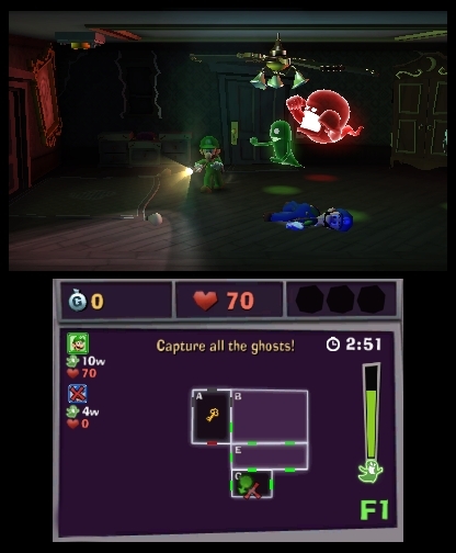Screens Luigi's Mansion : Dark Moon