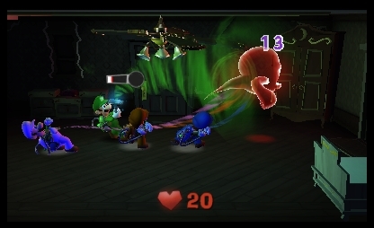 Screens Luigi's Mansion : Dark Moon