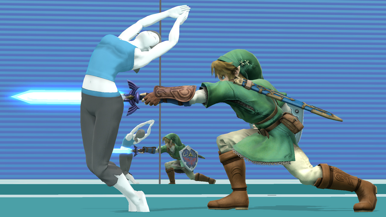 Super Smash Bros : Miss Wii Fit s'illustre