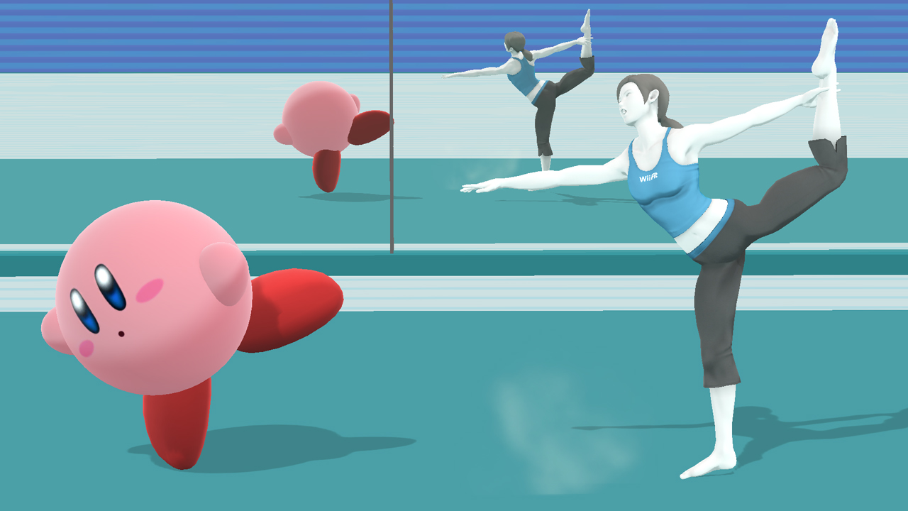 Super Smash Bros : Miss Wii Fit s'illustre