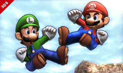 Luigi s'illustre dans Super Smash Bros