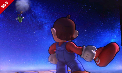 Luigi s'illustre dans Super Smash Bros