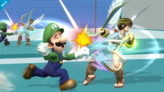 Luigi s'illustre dans Super Smash Bros