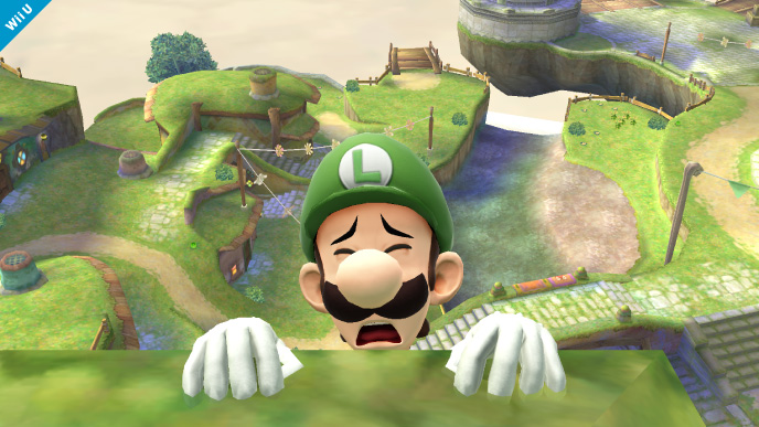 Luigi s'illustre dans Super Smash Bros