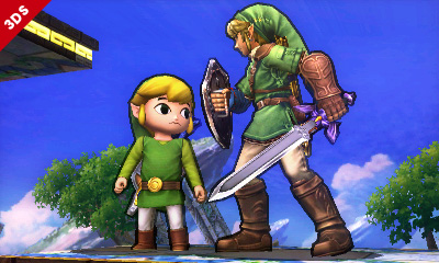 Super Smash Bros : Toon Link dévoilé