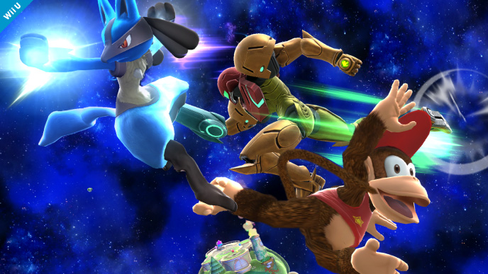 Screens Super Smash Bros