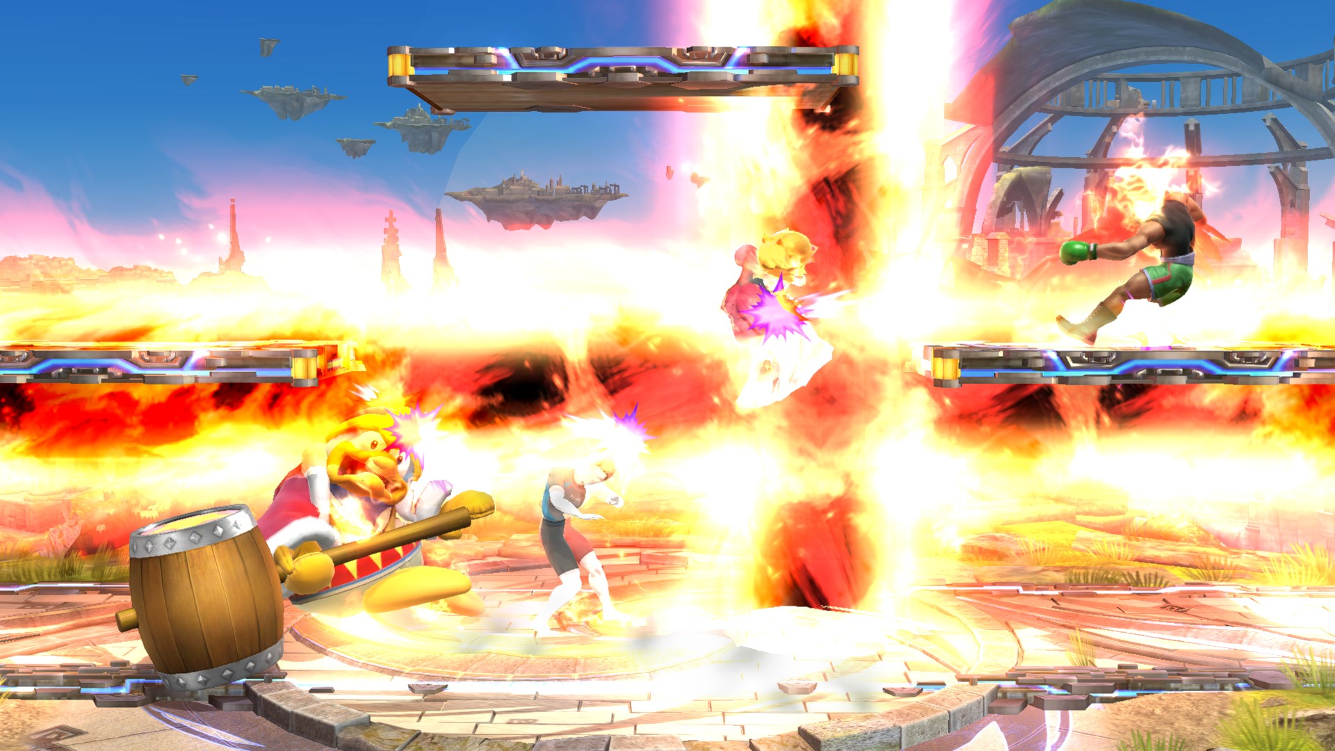 Super Smash Bros : avalanche d'images (Wii U)