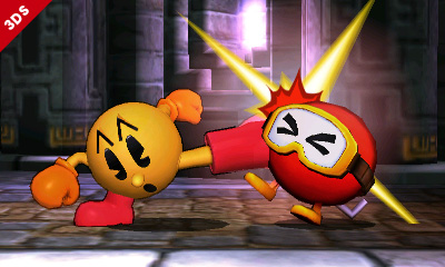 Super Smash Bros : les images de Pac Man