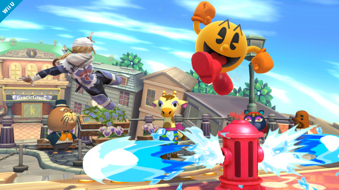 Screens Super Smash Bros.
