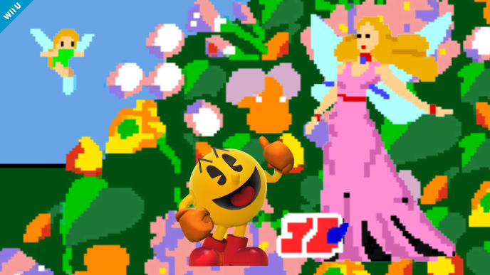 Screens Super Smash Bros.