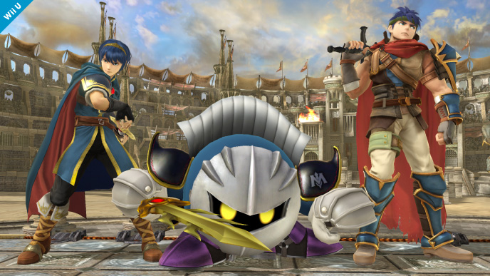 Screens Super Smash Bros