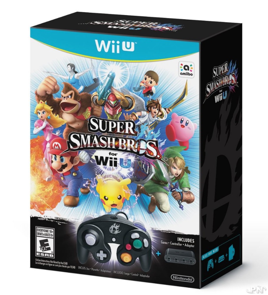Smash Bros U : un visuel du Bundle Pad GameCube