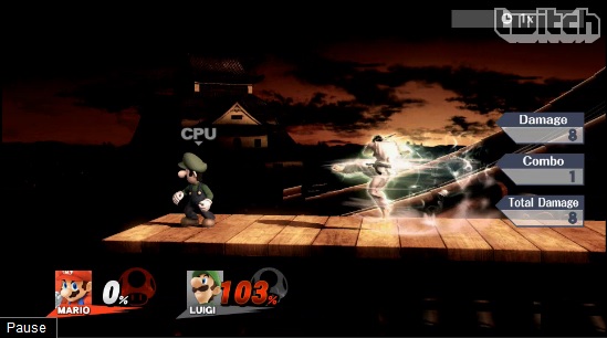 Super Smash Bros : live d'1h sur Ryu, Roy & Lucas
