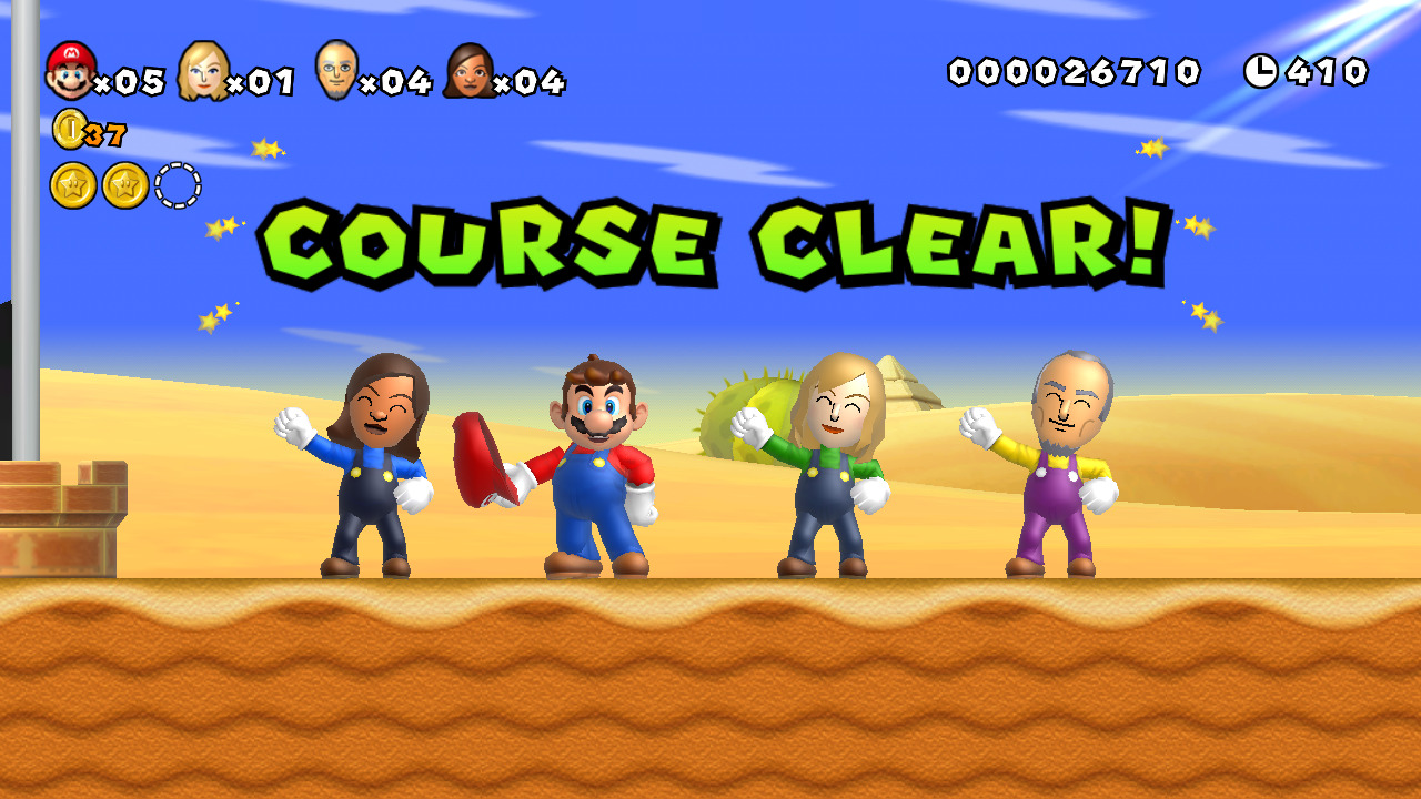 New Super Mario Bros. Mii : gameplay video