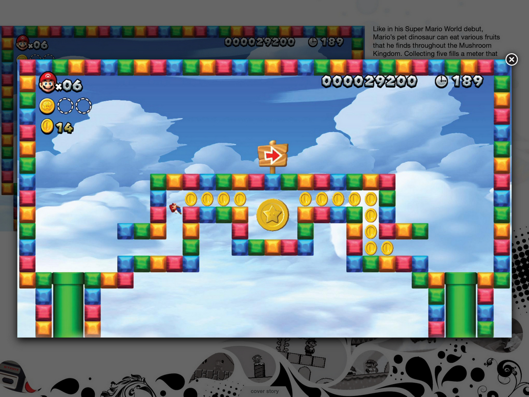 Game Informer : scans New Super Mario Bros. U