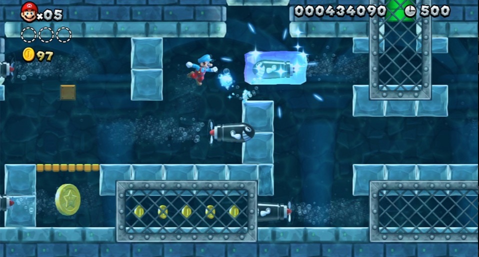 Screens New Super Mario Bros. U