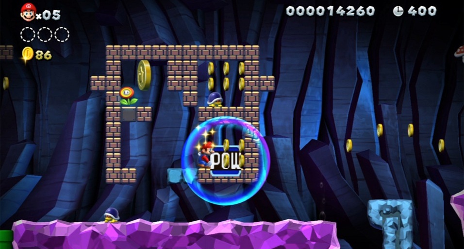 Screens New Super Mario Bros. U