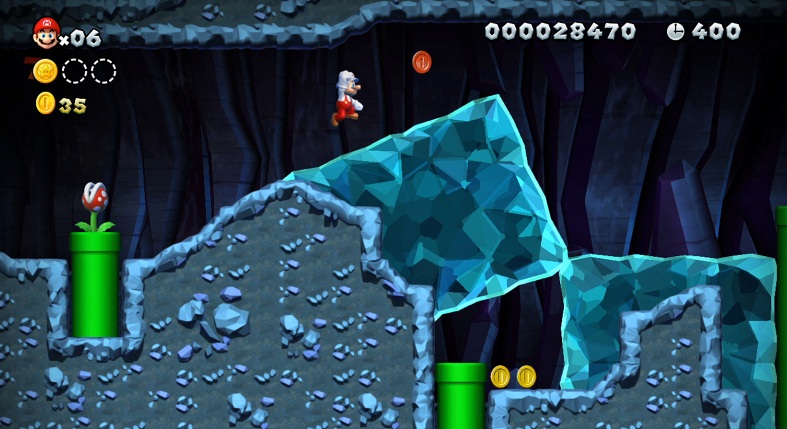 Screens New Super Mario Bros. U
