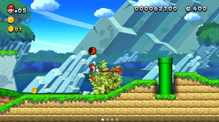Screens New Super Mario Bros. U