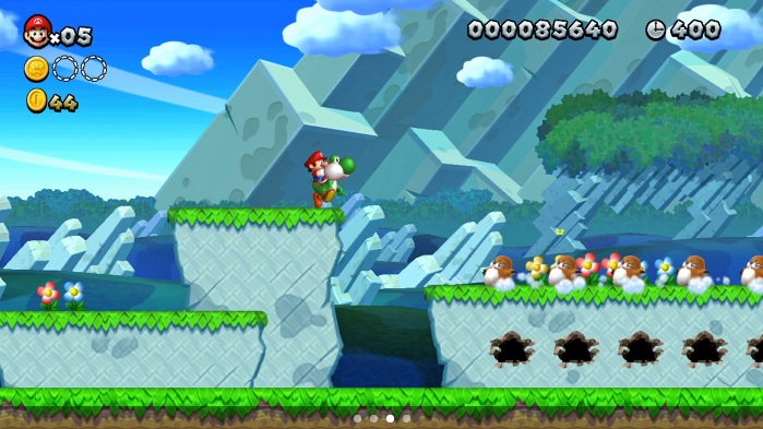 Screens New Super Mario Bros. U