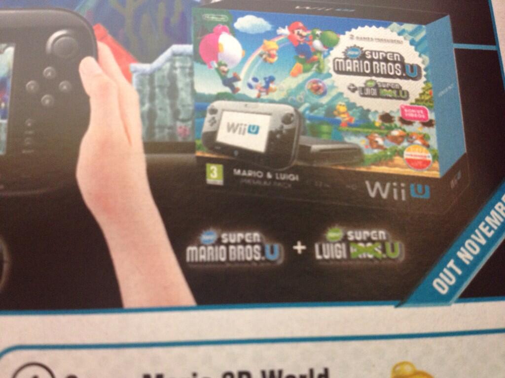 Wii U : un bundle New Super Mario & Luigi U