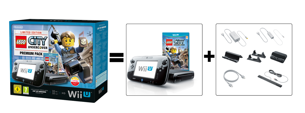 LEGO City Undercover : le bundle Wii U illustré