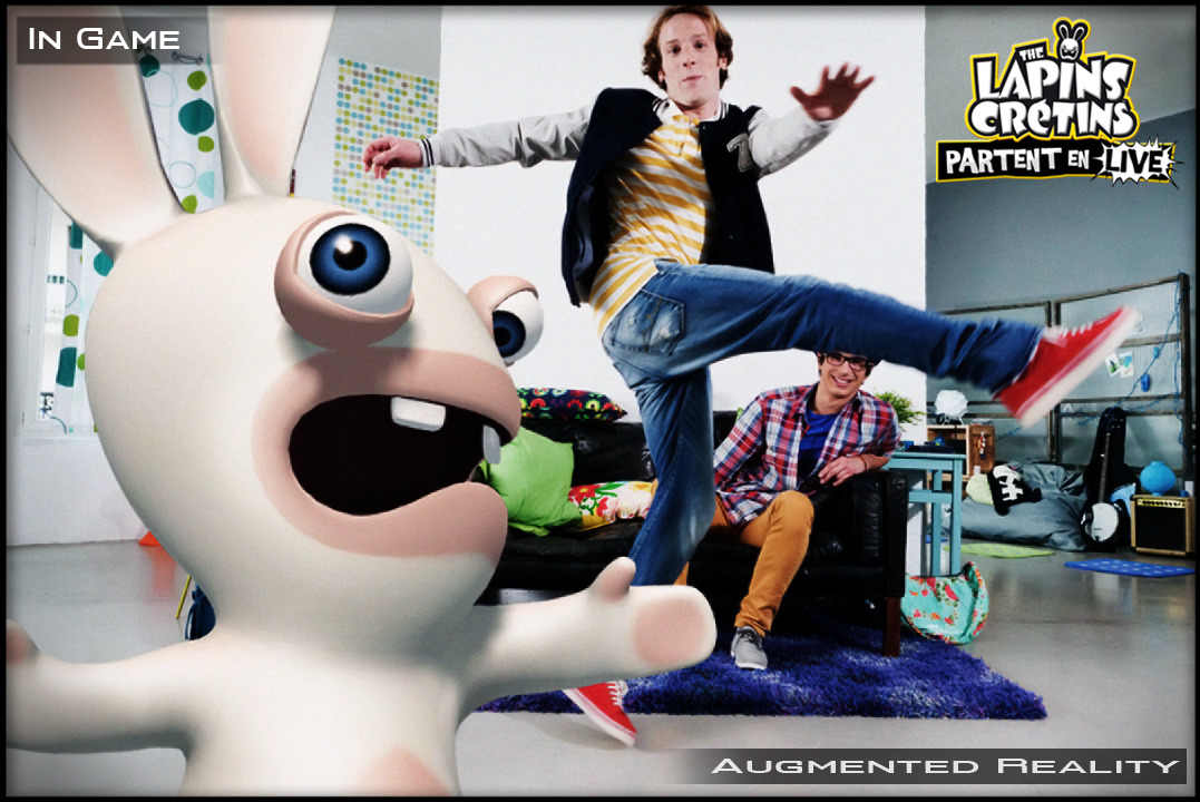 Screens-Video Rabbids Kinect