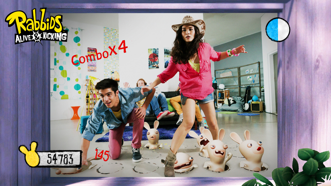 Lapins Crétins Kinect : trailer de lancement