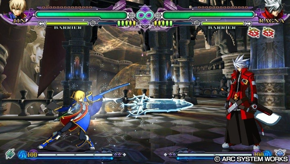Screens Blazblue : Continuum Shift II Plus