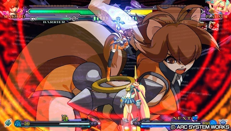 Screens Blazblue : Continuum Shift II Plus